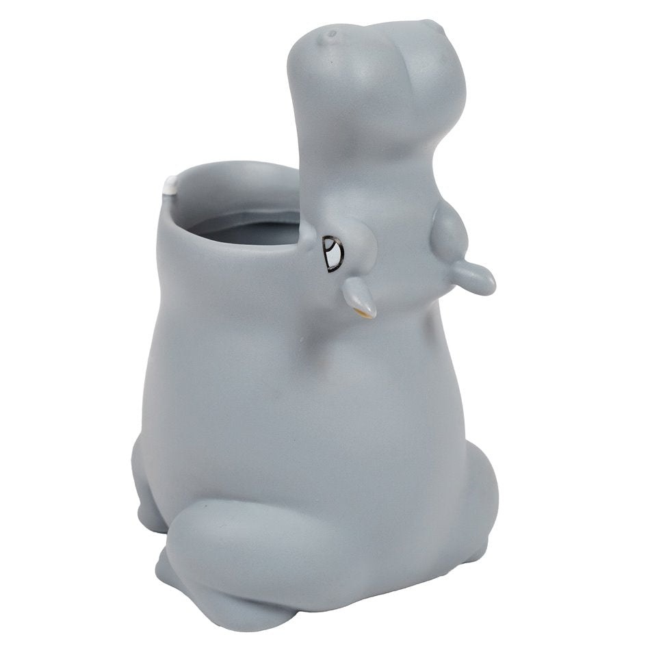 Toothbrush holder Hippo, H14x11x10cm