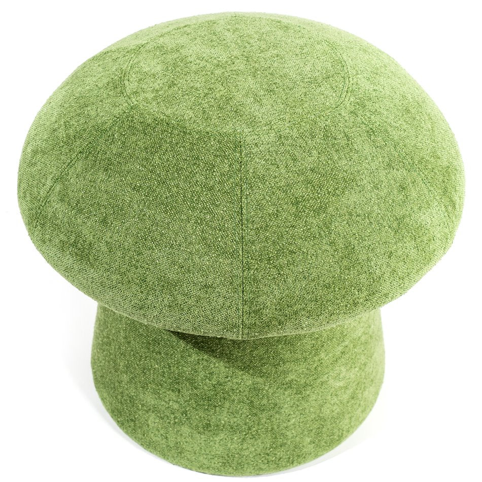 Mushroom Storage Stool Green – H43 × Ø45.5 cm