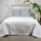 Bed cover Berries, white, 220x260cm