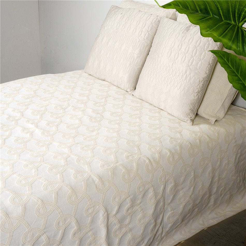 Bed cover Highaway, beige, 160x220cm