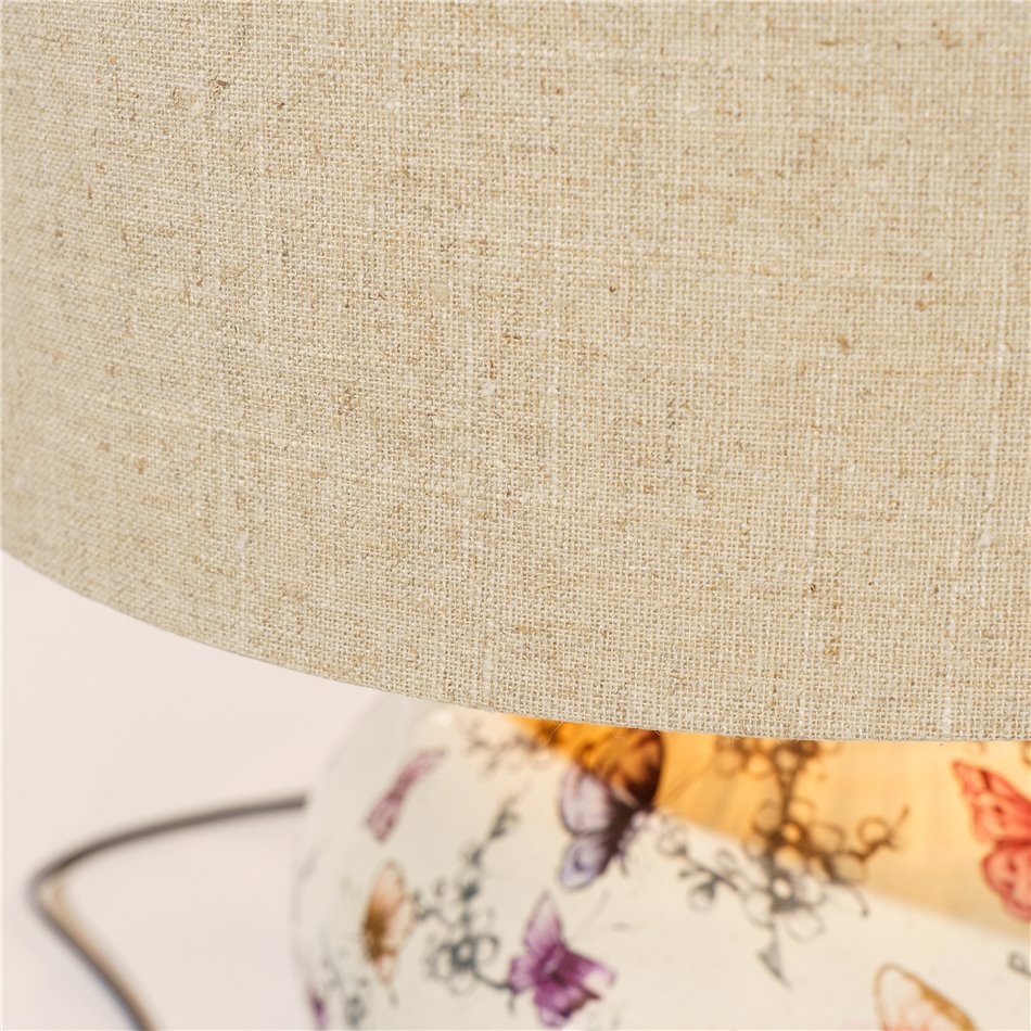 Table lamp Nantiglo, H35cm, D27cm, E27 60W(MAX)