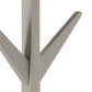 Coat hanger Arscot, grey color, H178x42x42cm