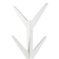 Coat hanger Arscot, white color, H178x42x42cm
