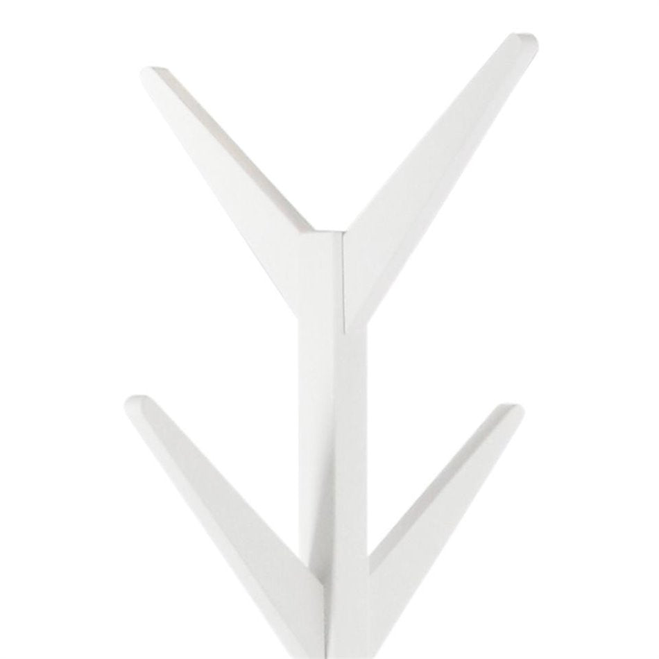 Coat hanger Arscot, white color, H178x42x42cm
