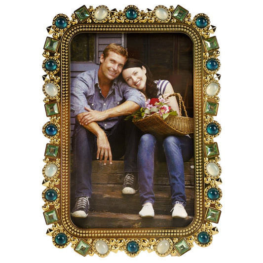 Photo frame Paramo, gold color, 10x15cm