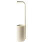 Toilet paper holder Lin Onyx, beige color, H64,7cm, D13,5cm