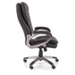 Executive Office Chair Heston – Black Eco Leather, Adjustable Height, 114–124×66×72 cm