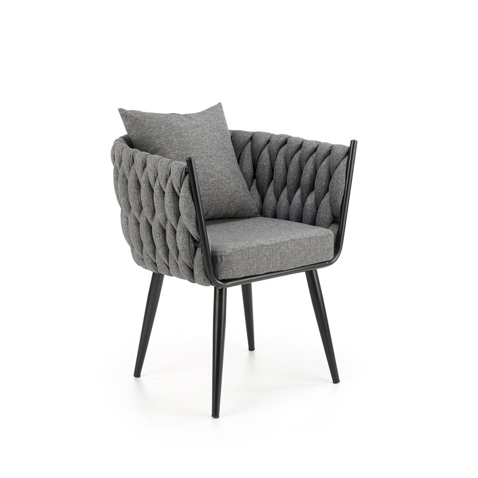 Lounge-Sessel Havatar, grau, H 77 x 67 x 55 cm, Sitzhöhe 49 cm