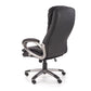 Executive Office Chair Heston – Black Eco Leather, Adjustable Height, 114–124×66×72 cm
