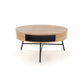 Hamilla Coffee Table – Round MDF Top with Steel Base