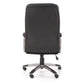 Executive Office Chair Heston – Black Eco Leather, Adjustable Height, 114–124×66×72 cm