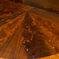 Custom Regency Style 56" Diameter Mahogany Dining Table