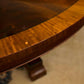 Custom Regency Style 56" Diameter Mahogany Dining Table