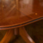 Custom Mahogany Double Pedestal Dining Table