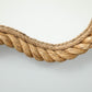 Spectacular Elliptic Rope Wall Mirror – Mid-Century Modern Style
