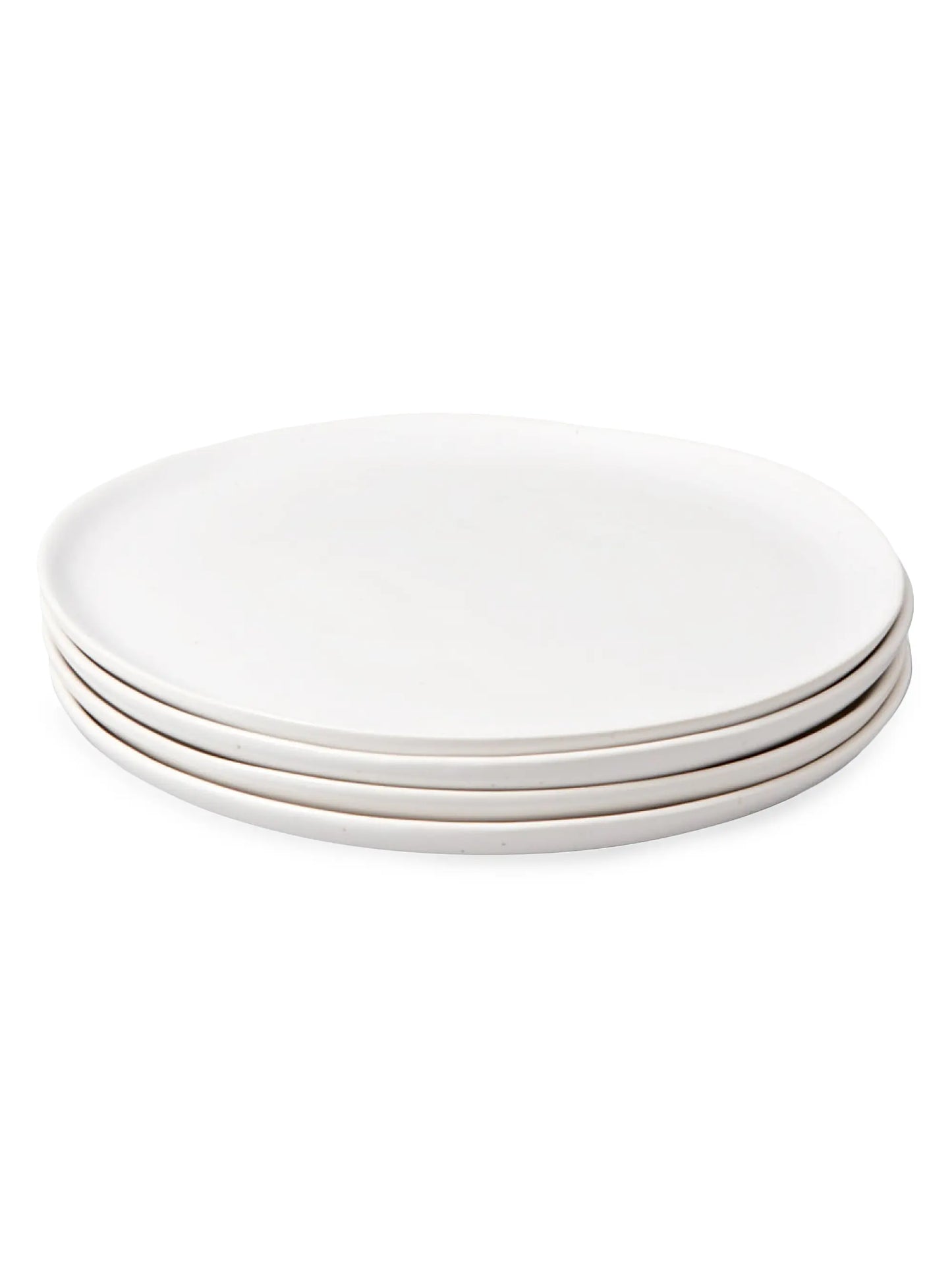 Beachgrass Green Stoneware Dinner Plates — Set of 4