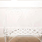 19th Century White Wrought Iron French Garden Seat – Circa 1880
