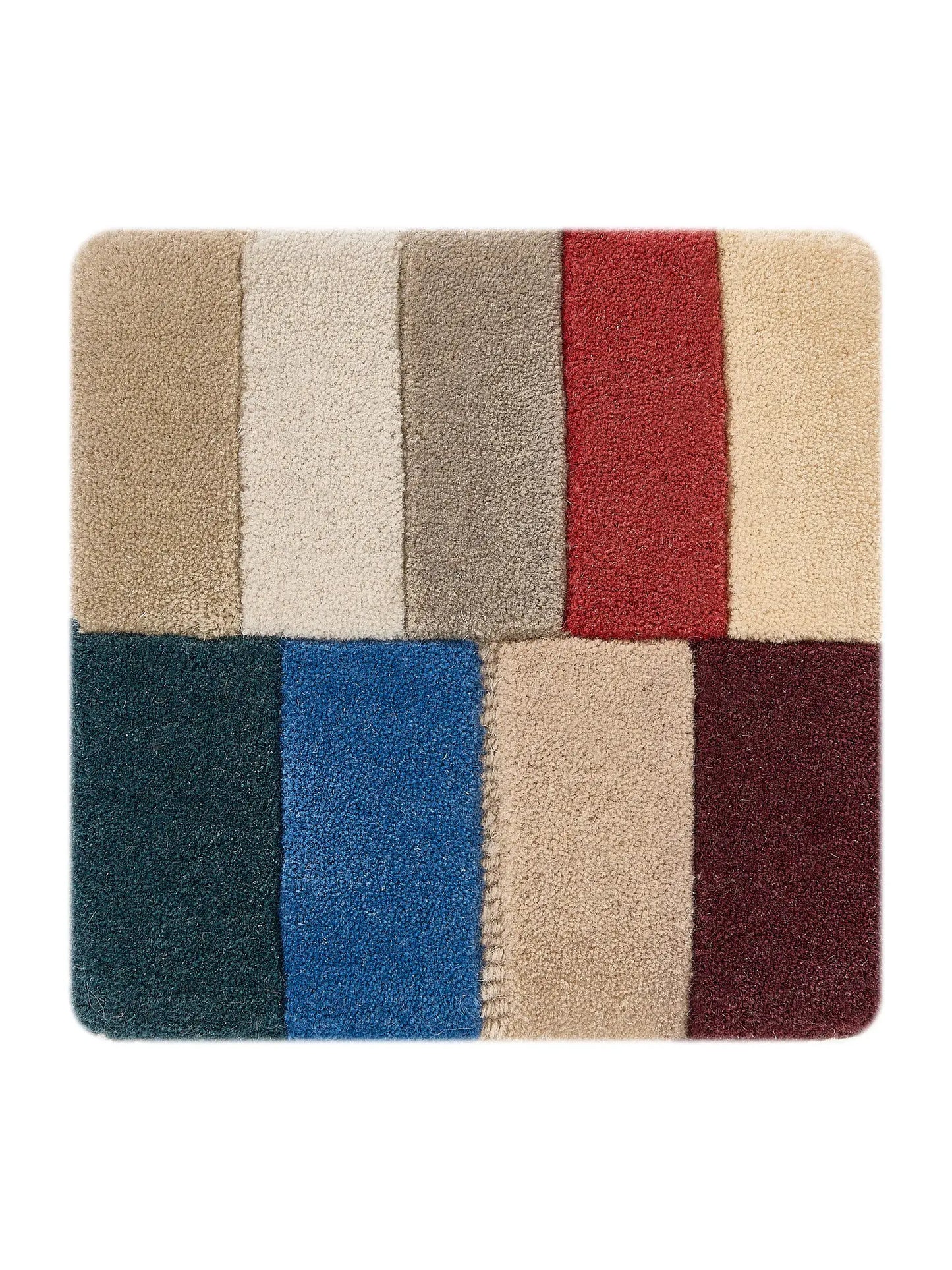 Wool Rug Adam Multicolour/Purple