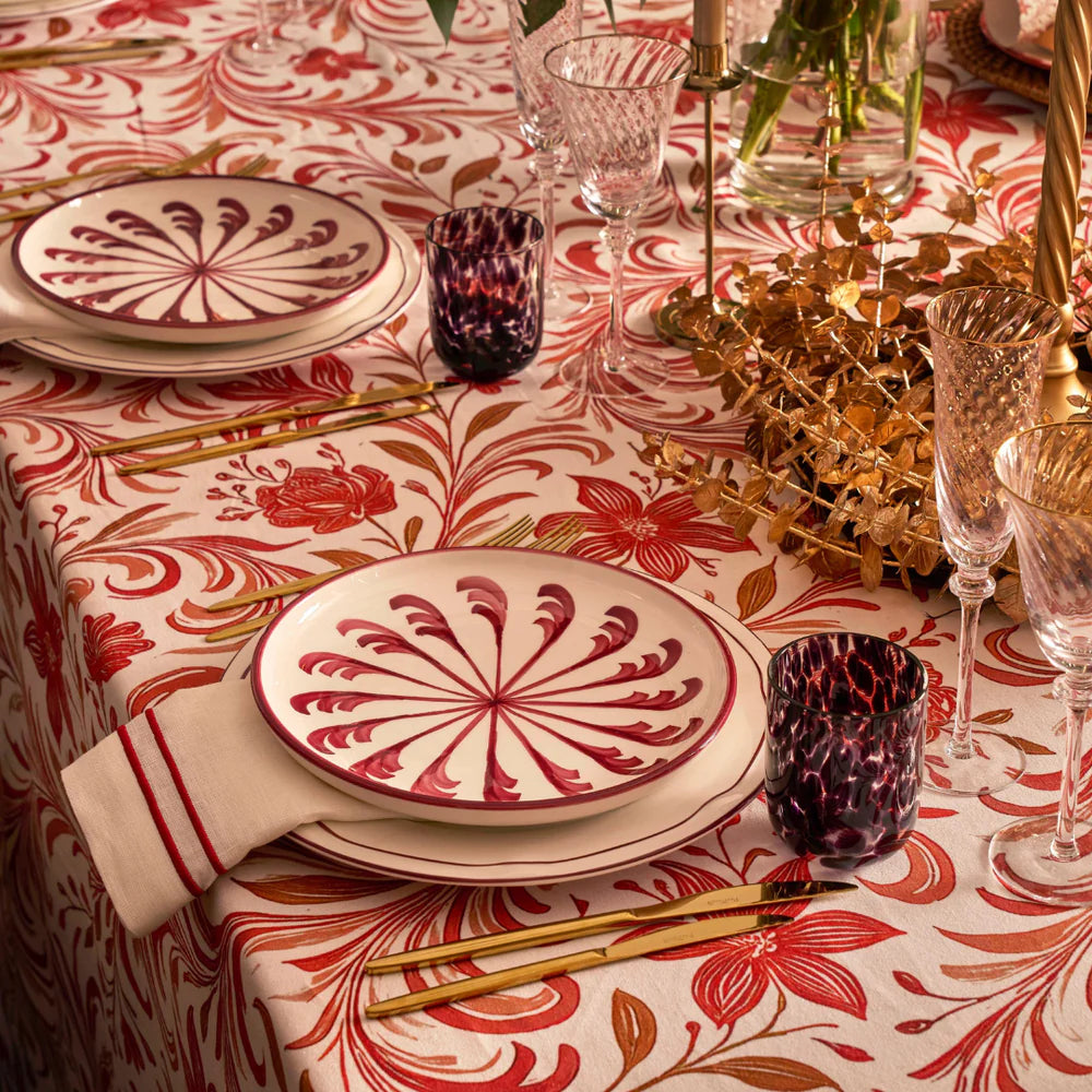 Sienna virpuļveida galdauts – 235 x 335 cm