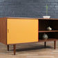 Custom Multi-Color Lacquered Credenza – Mid-Century Modern
