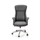 Hagento Adjustable Office Chair – Graphite Black Eco Leather & Fabric, Modern Executive Design