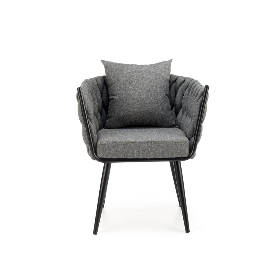 Lounge-Sessel Havatar, grau, H 77 x 67 x 55 cm, Sitzhöhe 49 cm