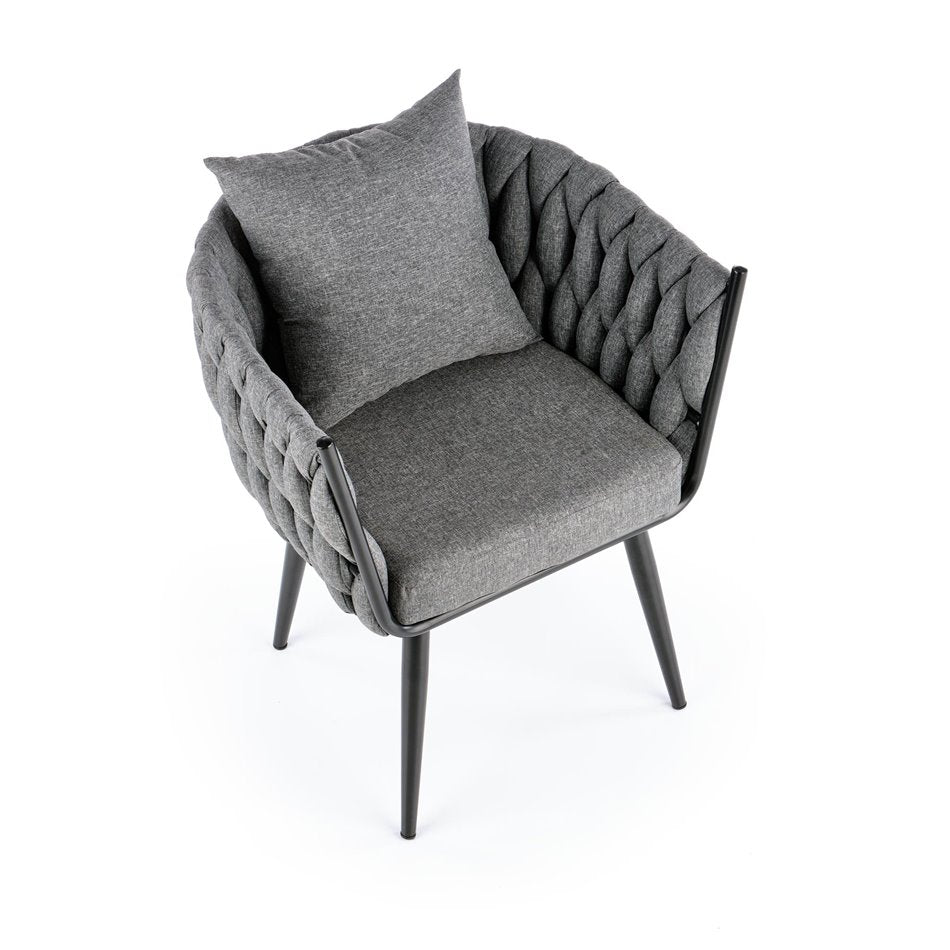 Lounge-Sessel Havatar, grau, H 77 x 67 x 55 cm, Sitzhöhe 49 cm
