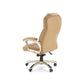 Hesmond Adjustable Office Chair – Beige Eco Leather, Modern Executive Design