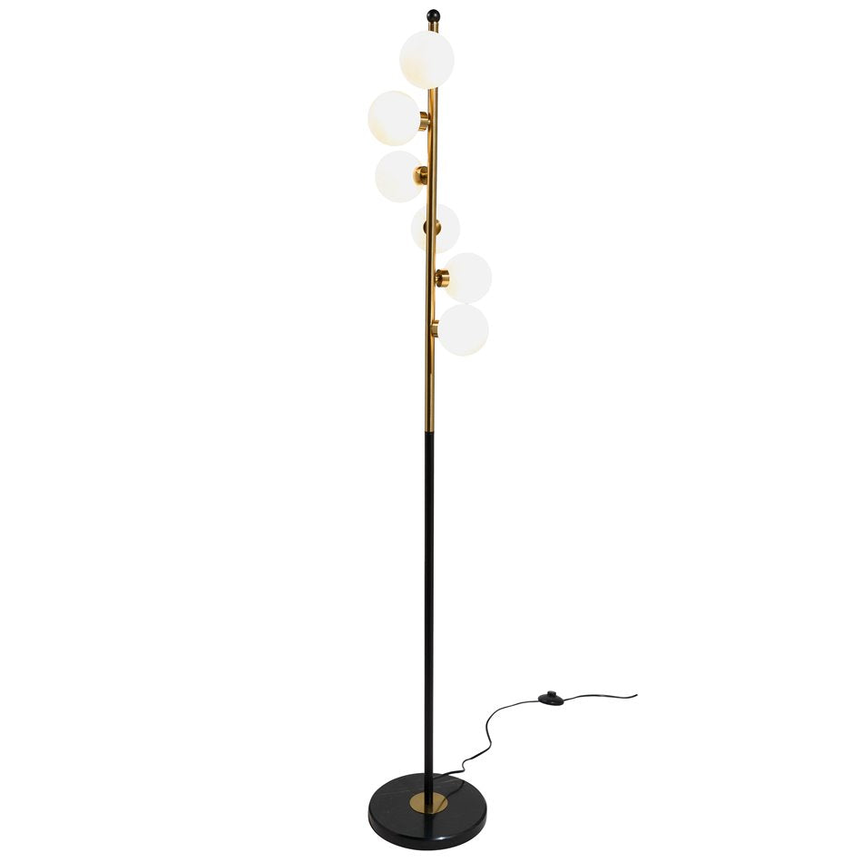 Floor lamp Monein 6, D25xH160cm, E9x6 5W(MAX)