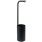 Toilet paper holder Ardoise Onyx, black color, H64,7cm, D13,5cm