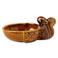 Bowl Nickie Hedhedog/Acorn, brown, H6.8cm