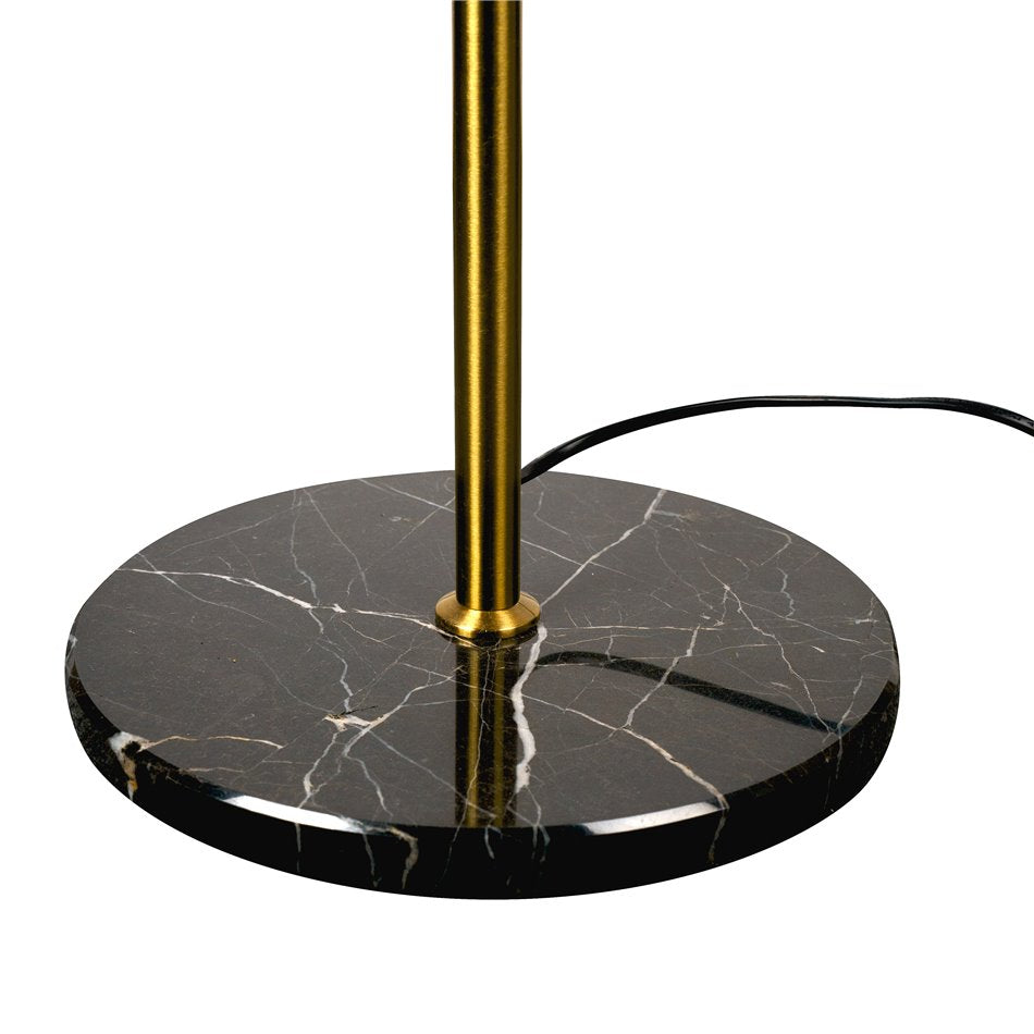 Floor lamp Rade 5, blue/brass, H170xD30cm, E14x5 40W(MAX)