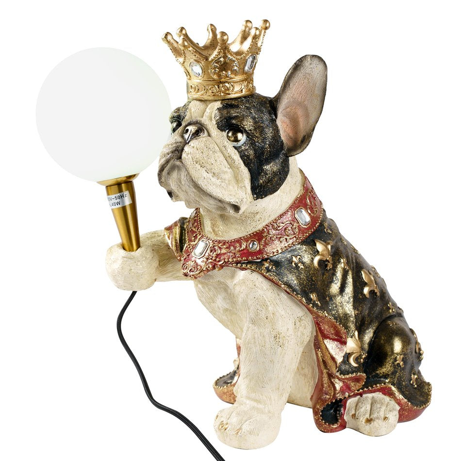 Table lamp Dog Fighting Round Ball, H36x22.5x36cm, G9 40W(MAX)