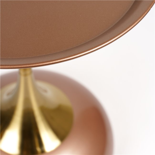 Jarvso 2 Side Table – Modern Metal Round Accent Table