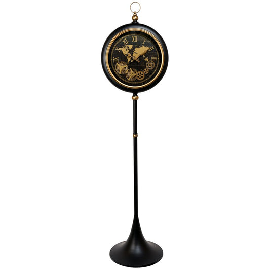 Floor clock Klara, D40cm H159cm