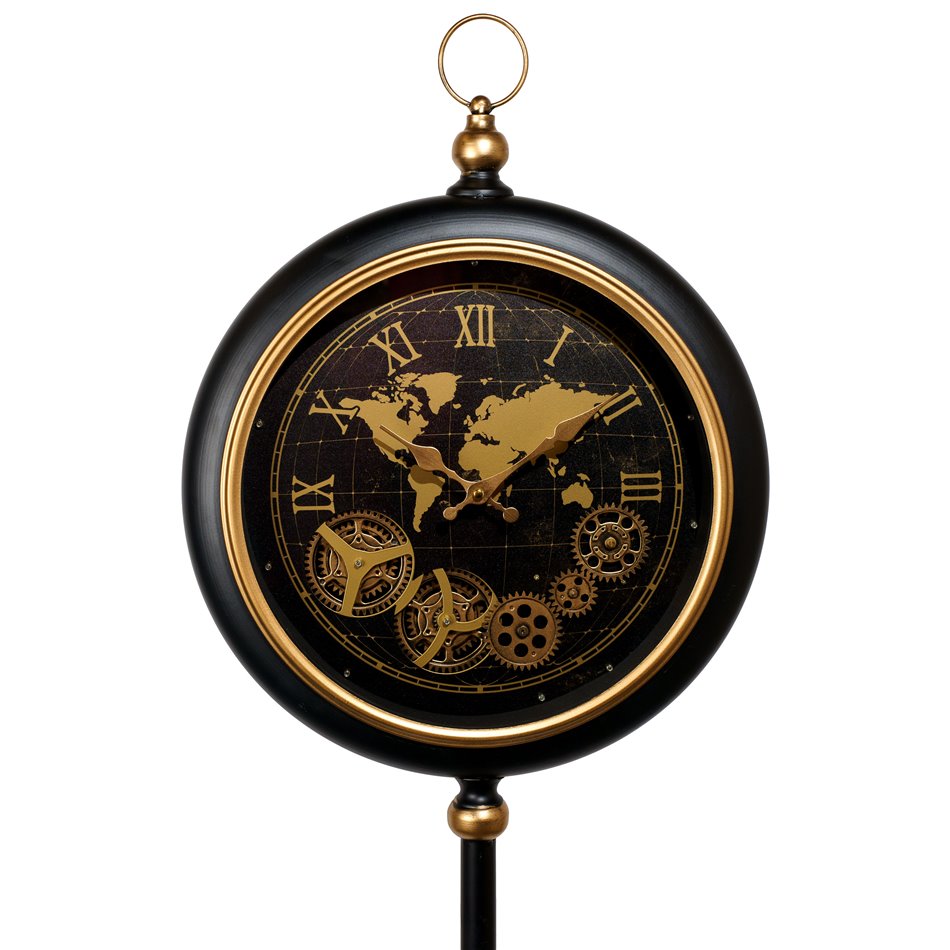 Floor clock Klara, D40cm H159cm