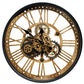Wall clock Karra, D47.5x8cm