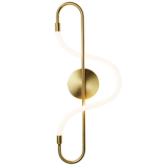 Wall lamp Modena BS, brass, H59x23x9cm, LED 10W, 3000K, 550lm