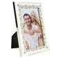 Photo frame Mokko, silver/white colors, 10x15cm
