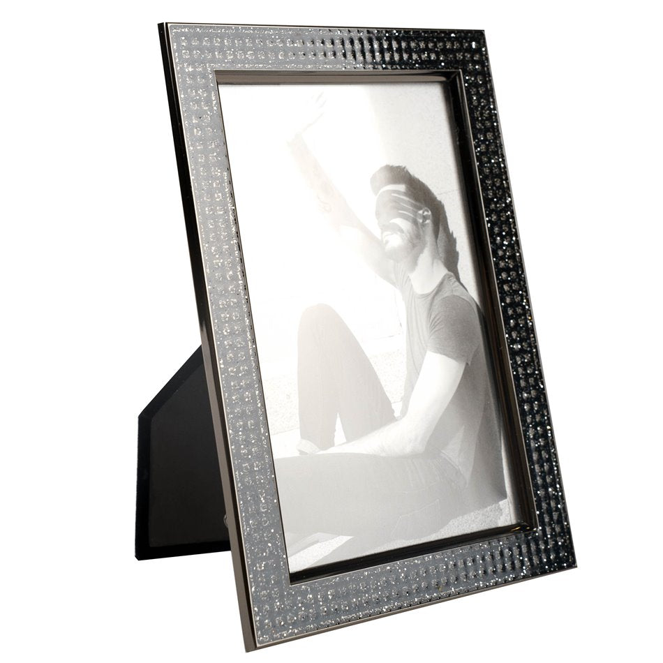 Photo frame Marson, black color, 10x15cm