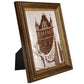 Photo frame Paullaro, brown color, 13x18cm