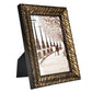 Photo frame Partinello, brown/gold color, 10x15cm