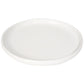 Dessert plate Nora, white, porcelain, D21cm H2.5cm