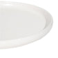 Dessert plate Nora, white, porcelain, D21cm H2.5cm