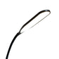 Floor lamp Monor, black, H145x20x4.7cm, LED 7W, 3000K, 590lm