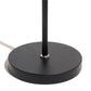 Floor lamp Monor, black, H145x20x4.7cm, LED 7W, 3000K, 590lm