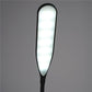 Floor lamp Monor, black, H145x20x4.7cm, LED 7W, 3000K, 590lm
