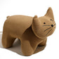 Kids bench Cat, coffee color, H51x67x38cm, seat height 38cm