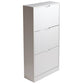 Shoe cabinet Chaus, white, H119.5x60x23cm