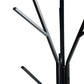 Coat hanger METTY, black, H180x44x42cm